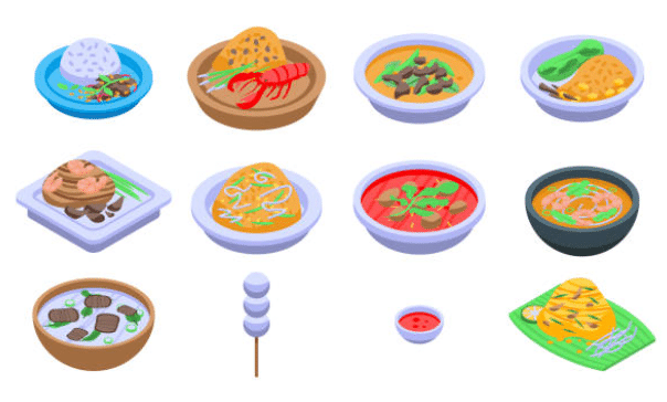 エスニック料理イメージ画像