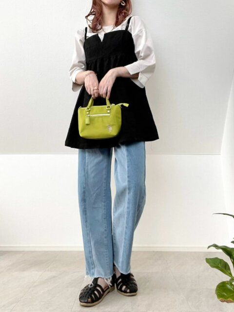 春夏のお手本ビスチェコーデ術