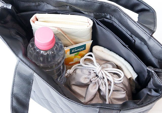 バッグに入れたところ