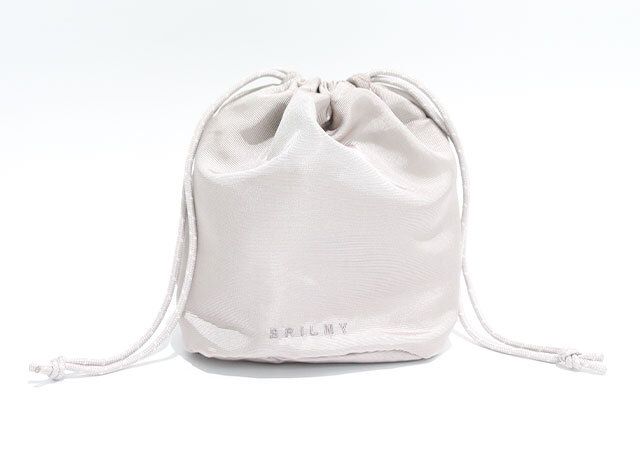 巾着ポーチ正面