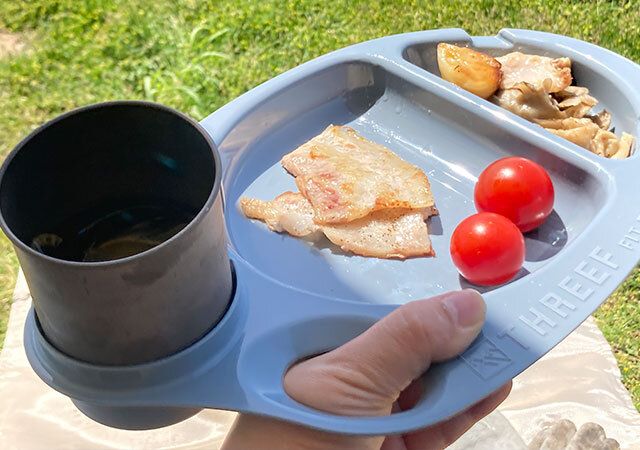 セリアのアウトドアにもってこいなBBQ トレー オーバル