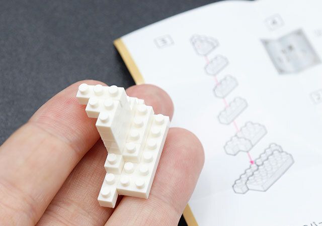 セリアのキッズブロック 台湾グルメ 台湾カステラの組み立て方