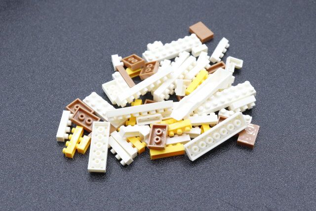 セリアのキッズブロック 台湾グルメ 台湾カステラのブロック