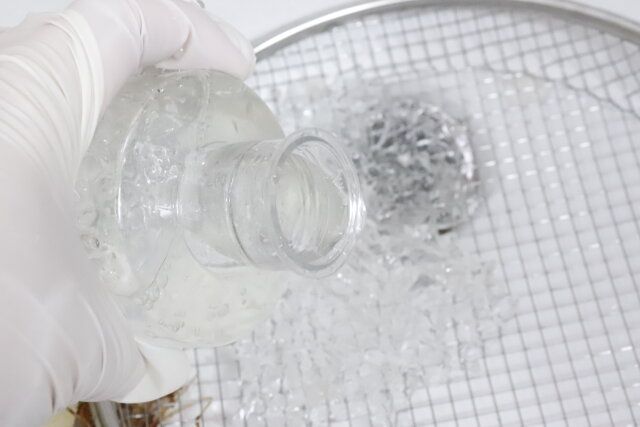 100均ダイソーのお洒落なクリアプランツ