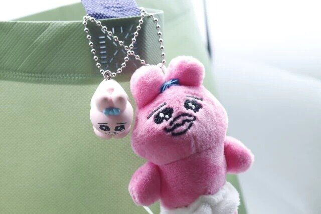 キーホルダーをそのままつけるとごちゃごちゃする