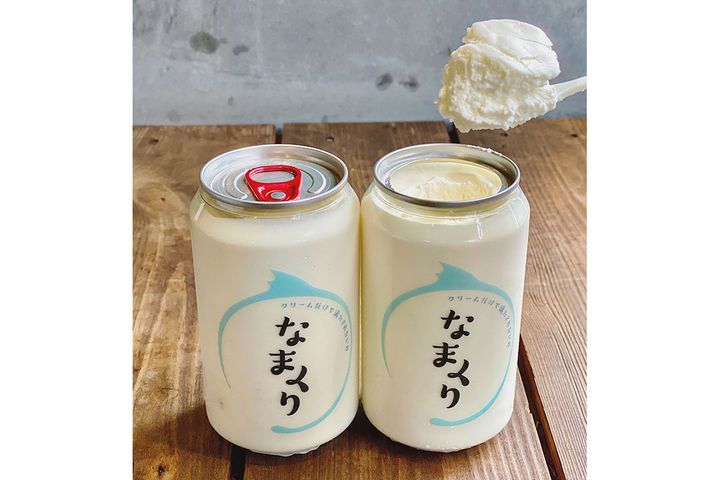 累計販売数は10万缶を超える自販機スイーツ「なまくり」