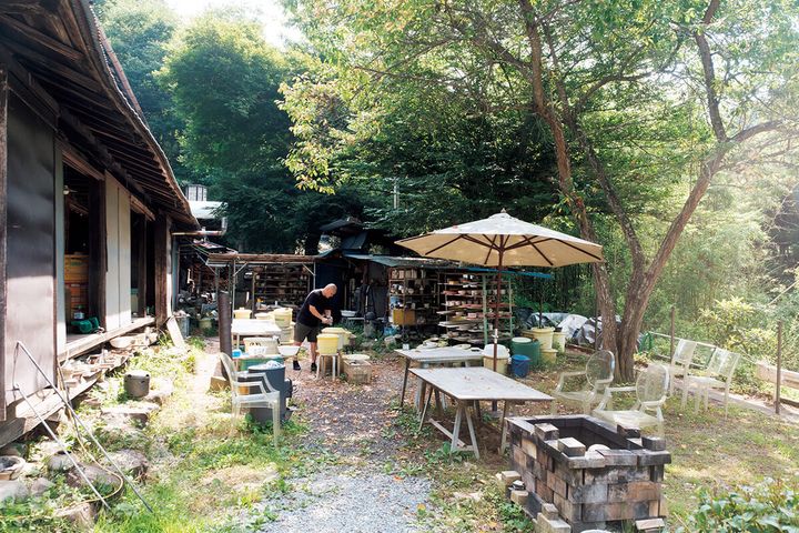 陶芸家・山田隆太郎のアトリエ 外観