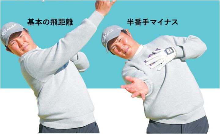 ウェッジの”±5ヤードの距離”を調節するには？「フィニッシュを…」と解説