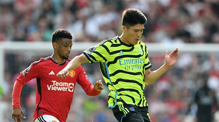 アーセナル冨安健洋、1-0で勝利のマンチェスター・ユナイテッド戦にフル出場 現地の採点はこうなった