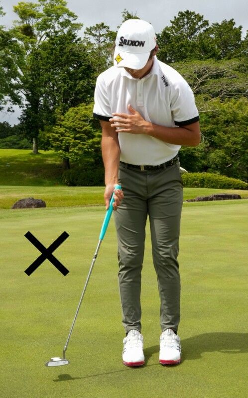 1mのショートパットを外さない秘訣！「胸の正面に…」と男子プロが解説