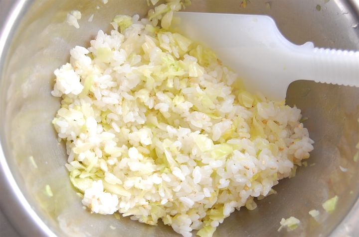 キャベツご飯