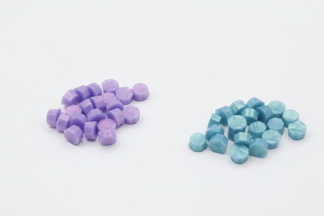 100均セリアのシーリングワックスラメ入り