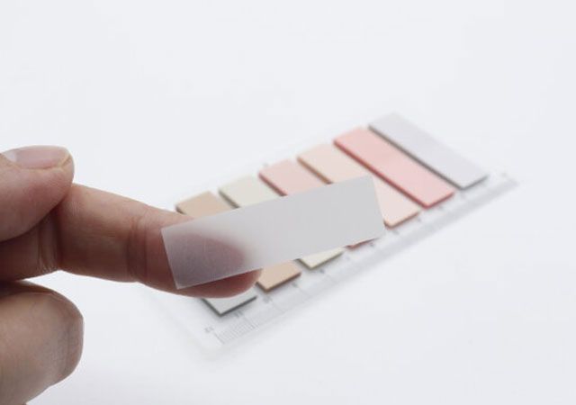 ダイソーのフィルム付箋