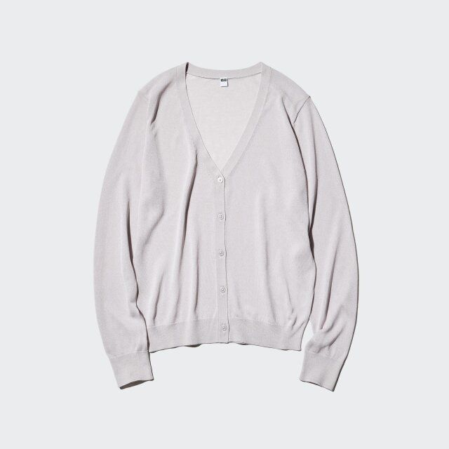 春夏におすすめのユニクロのシアーカーディガン