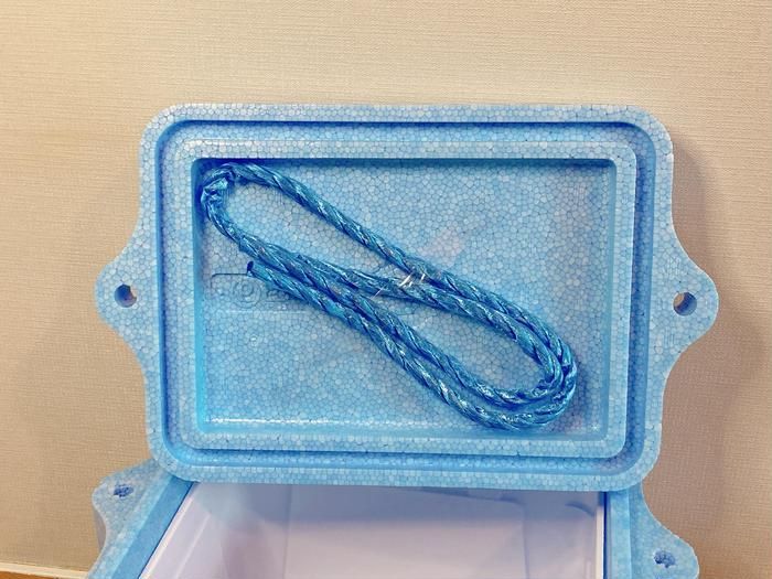 ダイソーのクーラーボックスの画像