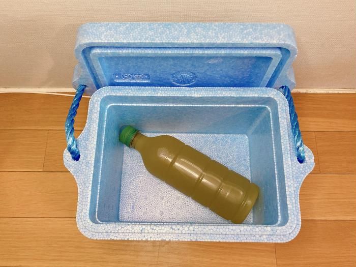 ダイソーのクーラーボックスの画像