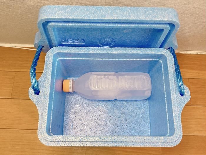 ダイソーのクーラーボックスの画像