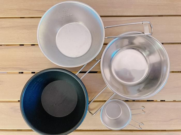 ダイソーのシェラカップの画像