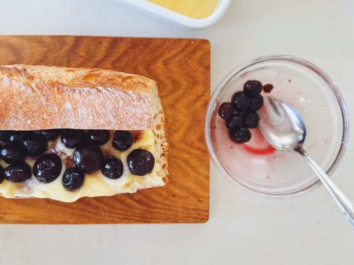 デザート感覚で楽しめる！ガトーバスク風バゲットサンド【パン好きなsumire.のバゲットサンドのレシピ vol.17 〜レシピで旅するヨーロッパ〜】