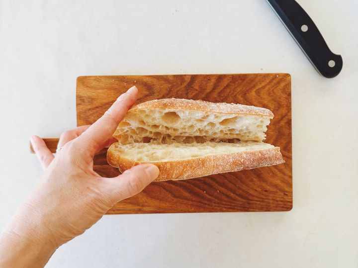デザート感覚で楽しめる！ガトーバスク風バゲットサンド【パン好きなsumire.のバゲットサンドのレシピ vol.17 〜レシピで旅するヨーロッパ〜】