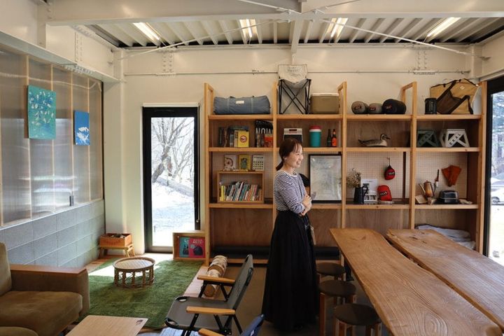 手ぶらキャンプにおすすめ：タイニーガーデン 蓼科のキャンプルーム