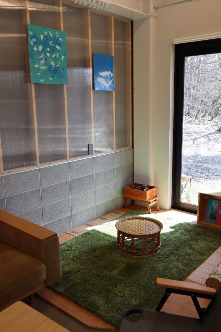 手ぶらキャンプにおすすめ：タイニーガーデン 蓼科のキャンプルーム