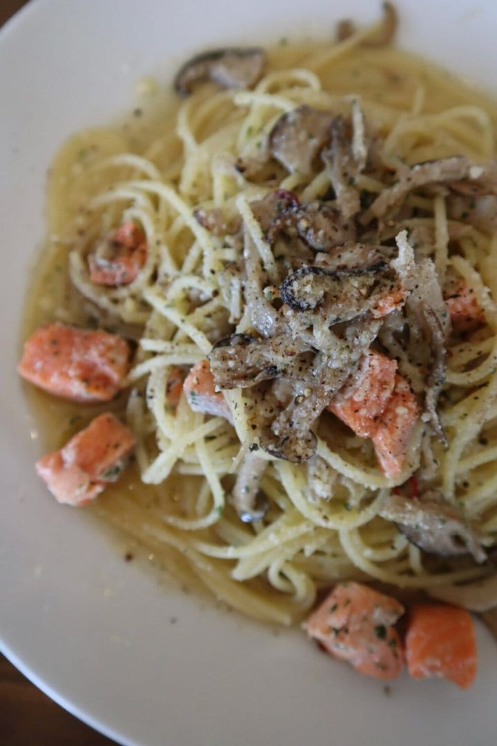 八ヶ岳自然文化園のランチパスタ