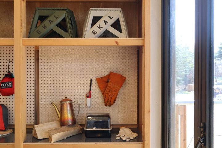 手ぶらキャンプにおすすめ：タイニーガーデン 蓼科のキャンプルーム