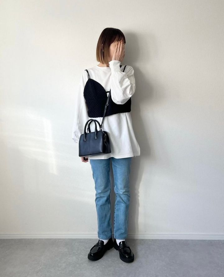 ユニクロ_ストレッチスリムアンクルジーンズ_4