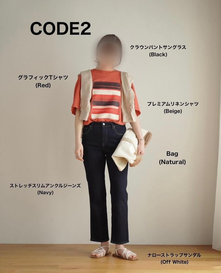 ユニクロ_ストレッチスリムアンクルジーンズ_2