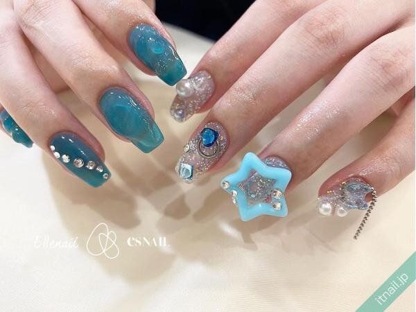 esNAILが投稿したネイルデザイン [photoid:I0129140] via Itnail Design (733411)