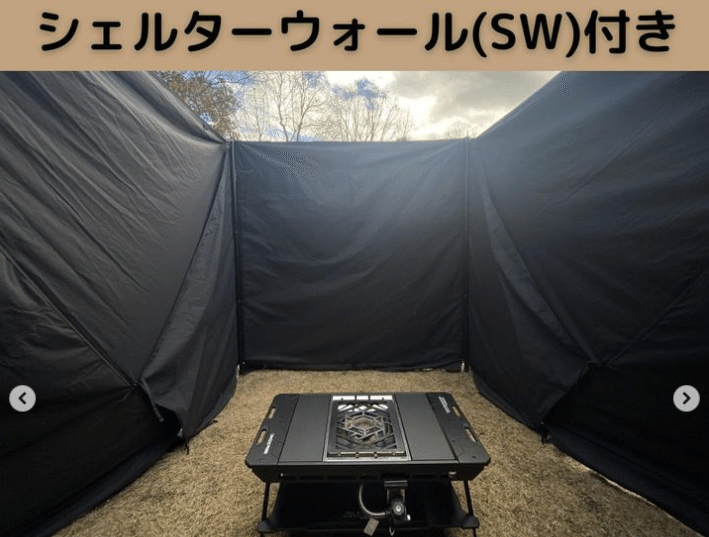 「発想が天才すぎる」テントの中で薪ストーブが使える!?超画期的なテントが凄すぎた…！