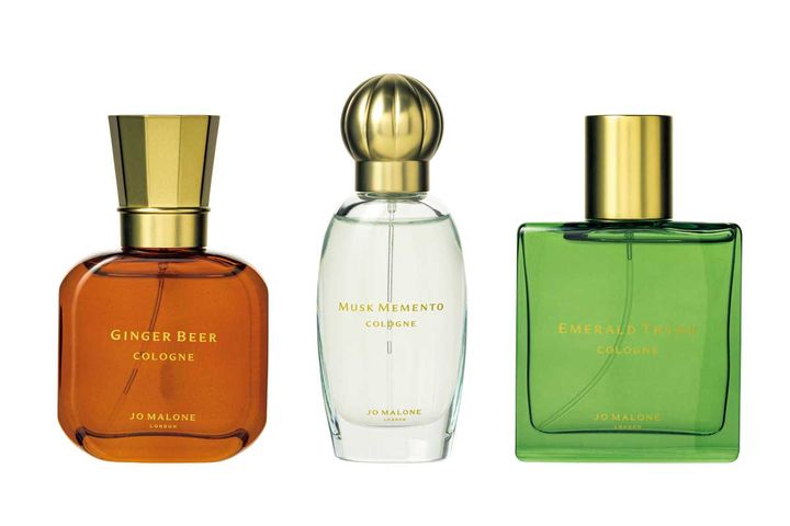 右から／エメラルド タイム コロン、ムスク メメ ント コロン、ジンジャー ビア コロン 各30㎖