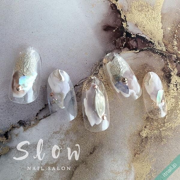Slowが投稿したネイルデザイン [photoid:I0083341] via Itnail Design (732555)