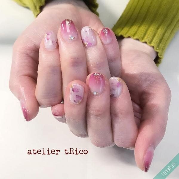 atelier tRicoが投稿したネイルデザイン [photoid:I0127002] via Itnail Design (732562)