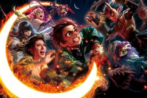 「鬼滅の刃」VRコースター＆ストーリー・コースターのイメージビジュアル