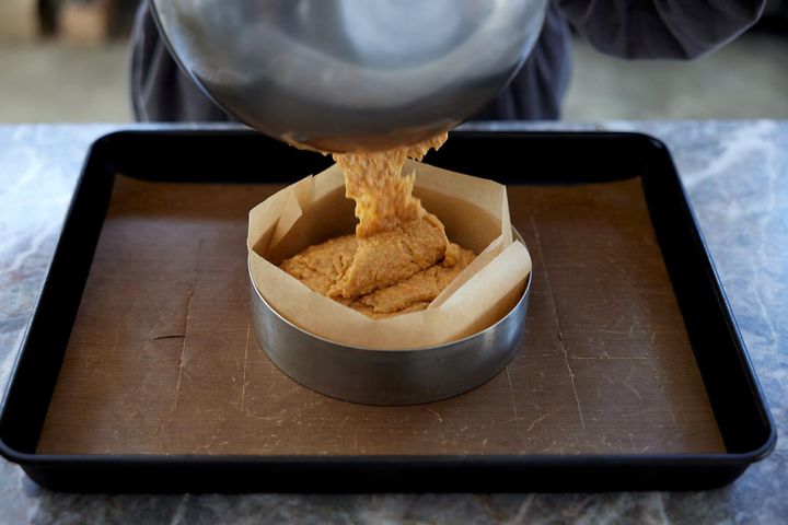 オーブンで焼く