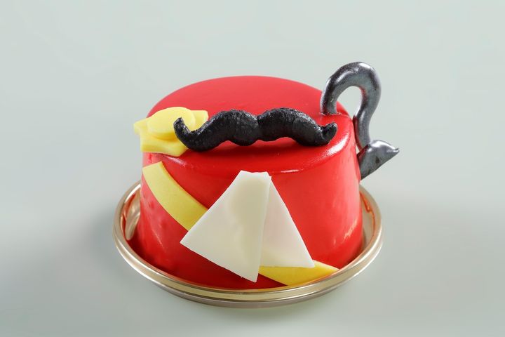 「フック船長のいちごムース」700円