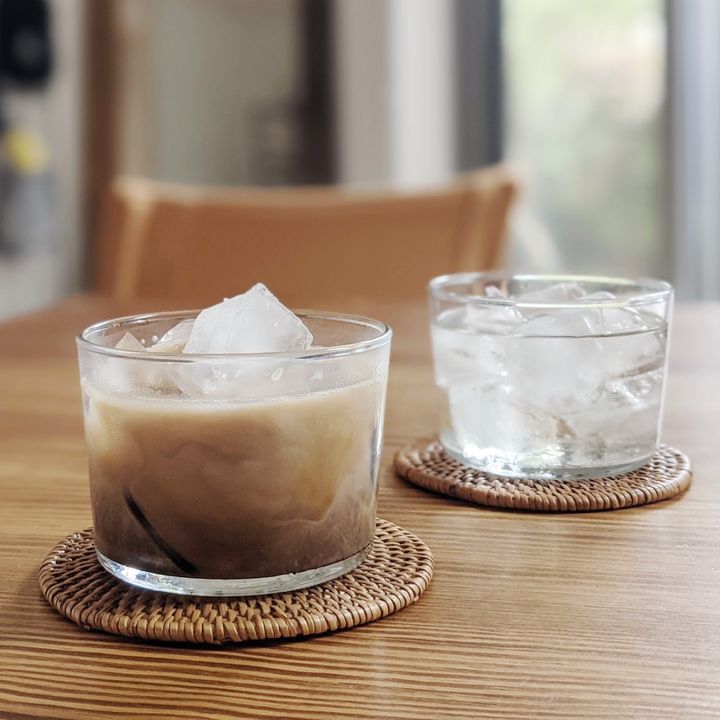 頼れるデニムみたいな、透明グラス【FUDGENA：オカピンコの生活研究日記 vol.2】