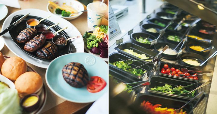 シズラー,ファミレス,ハンバーグ,サラダバー