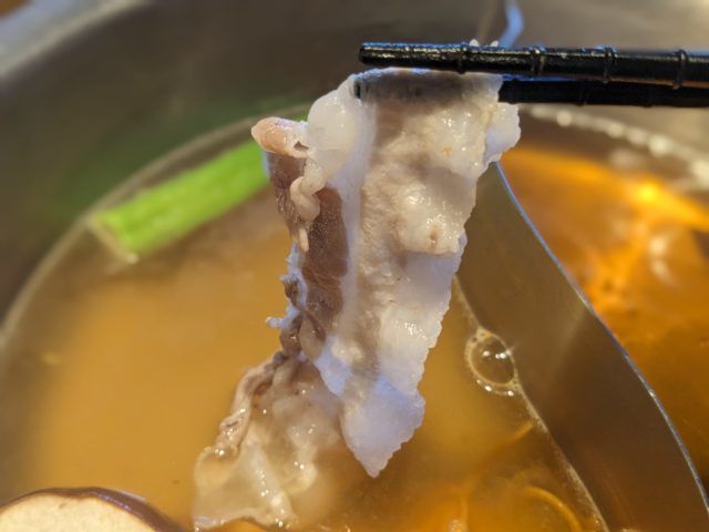 旬野菜と黒豚しゃぶしゃぶ