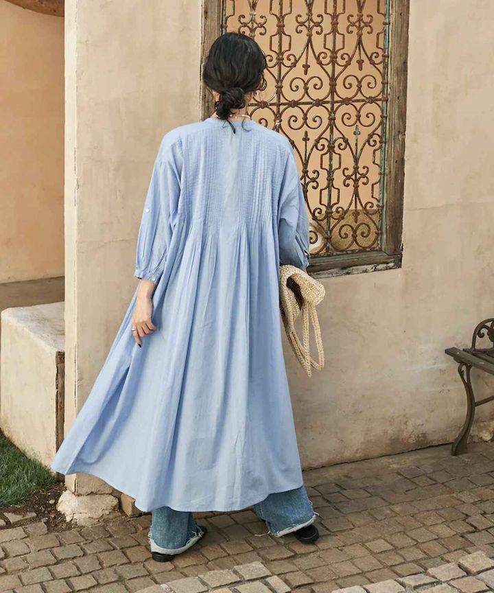 画像2: インド ピンタックワンピース￥7,975（税込）／フリークス ストア 出典：フリークス ストア