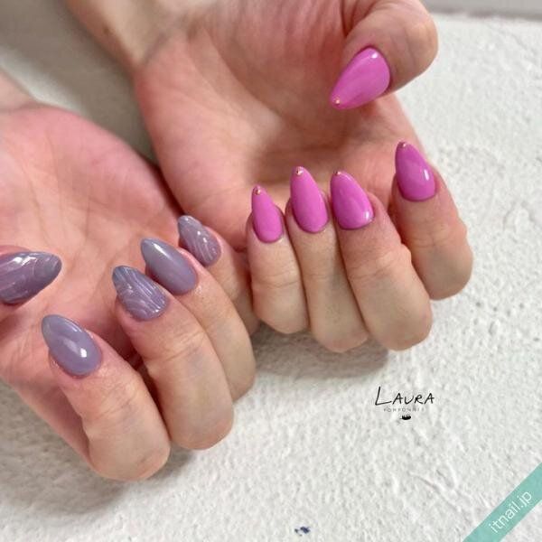 LAURA POMPONNEEが投稿したネイルデザイン [photoid:I0128868] via Itnail Design (732282)