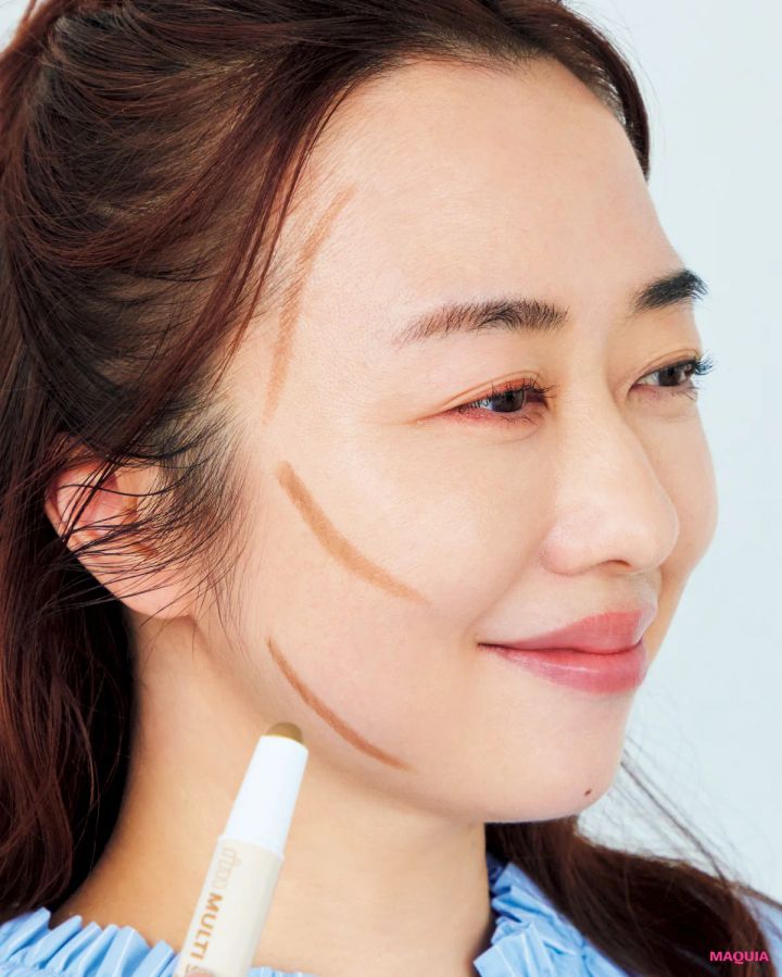 ちょっとのテクニックで印象激変。人気アーティスト長井かおりさんが教える、コントゥア&リップの使い方_6