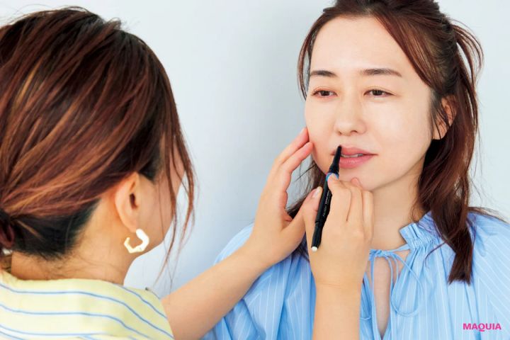 ちょっとのテクニックで印象激変。人気アーティスト長井かおりさんが教える、コントゥア&リップの使い方_12