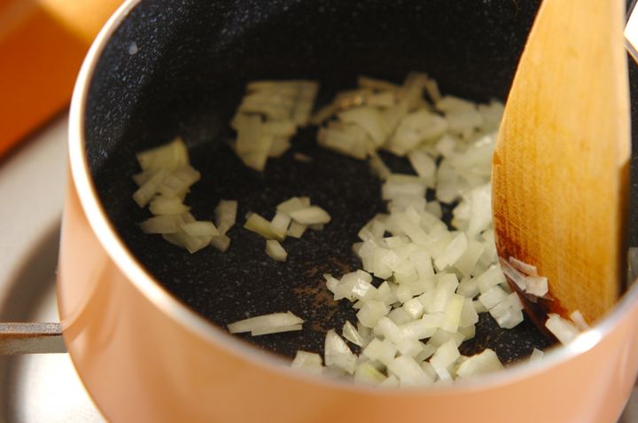 コーンスープの作り方1