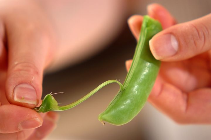 春野菜サラダの下準備1