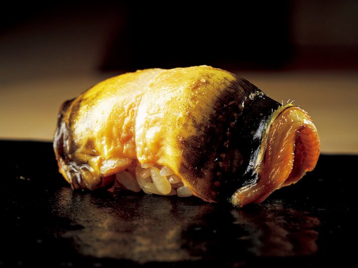 飯田橋『來経』の「あなごの握り」