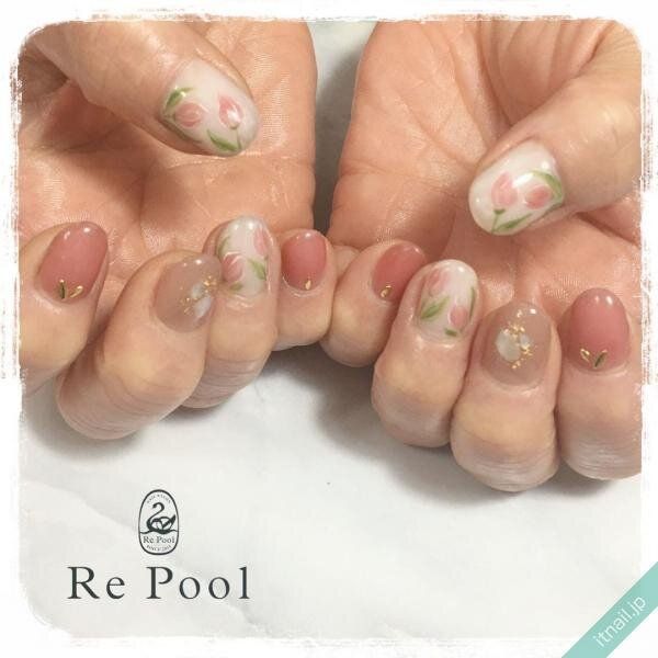 Re Poolが投稿したネイルデザイン [photoid:I0127510] via Itnail Design (733381)
