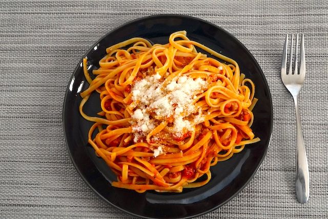 Barilla リングイネ コン ラグー アッラ ボロネーゼ